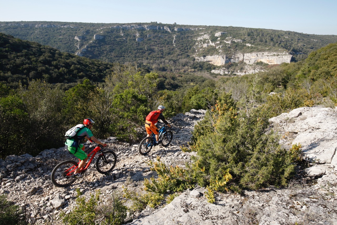randonnee vtt nimes